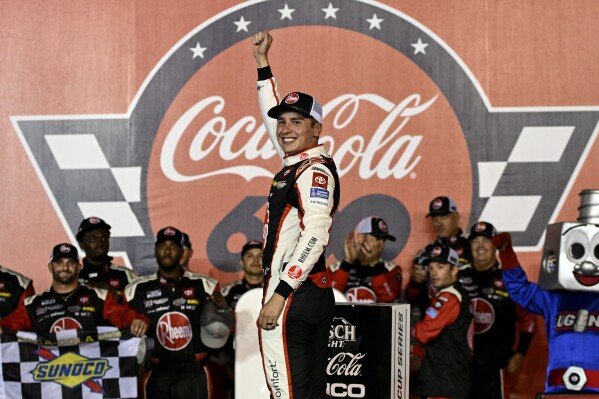 Christopher Bell Triumphs at Charlotte, Secures Second Season Win Amid Weather Woes